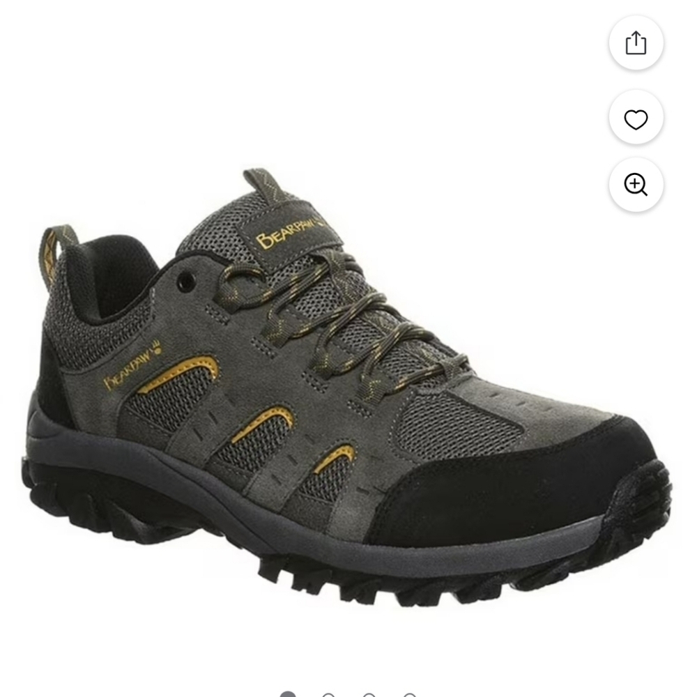 Bearpaw Blaze Leather Mens Hiking Shoe Size 9
